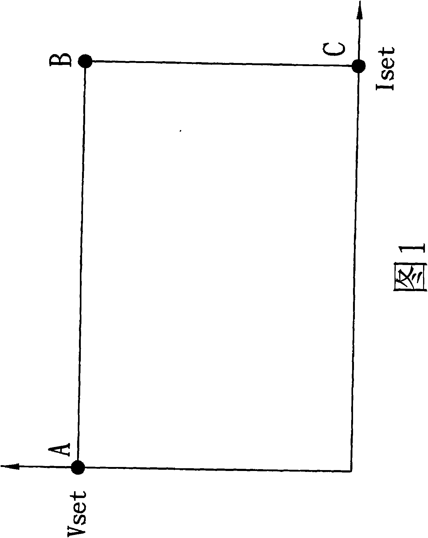 Current level change protection and control device for current supply