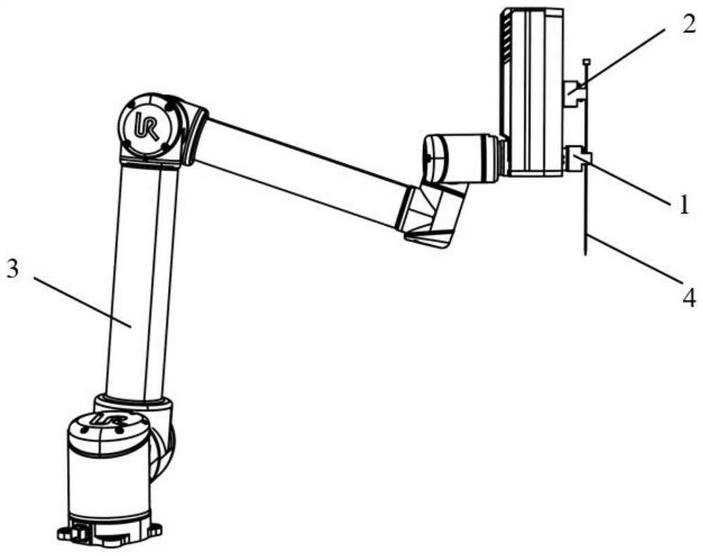 Force feedback end holder admittance control method