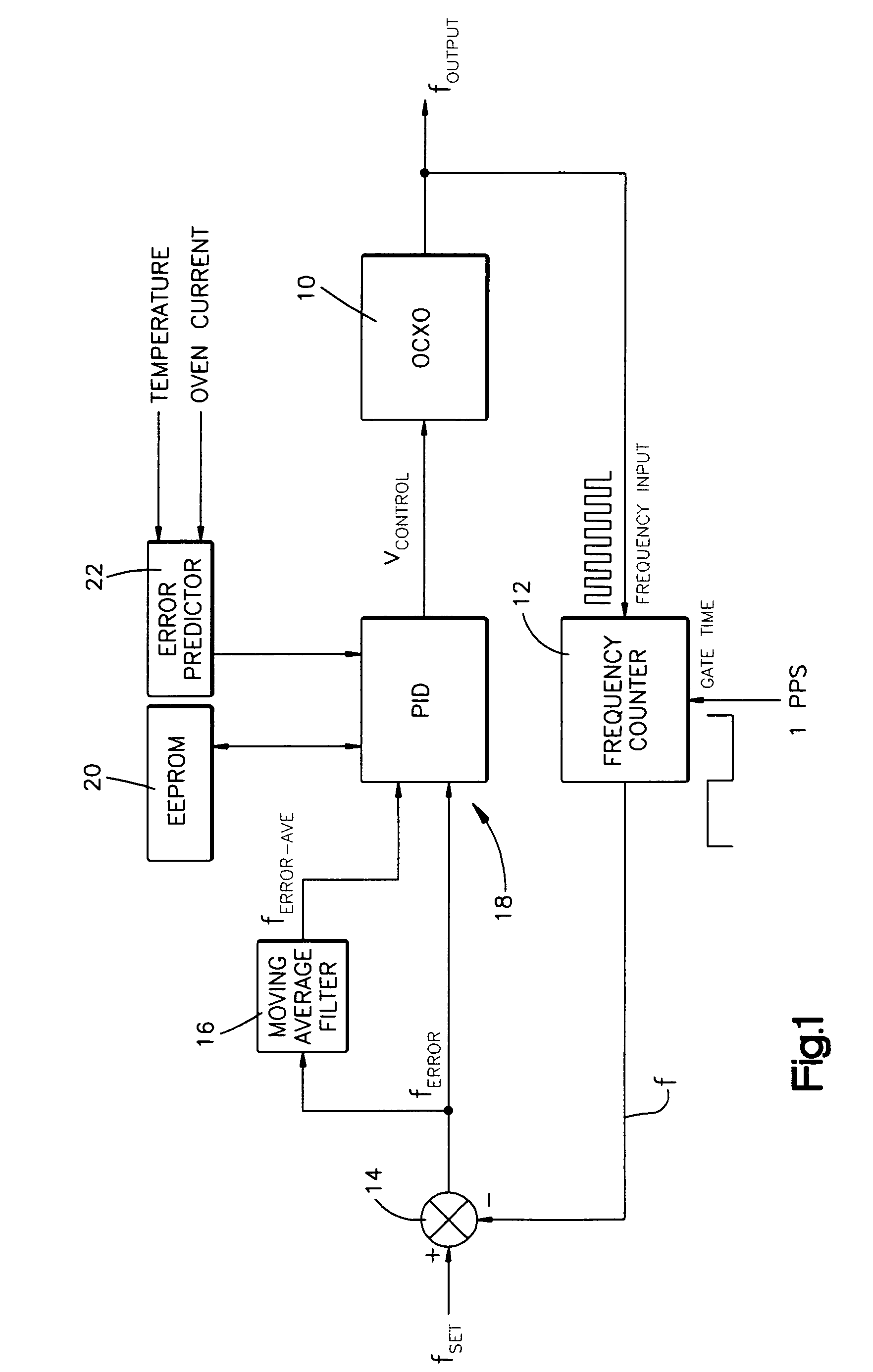 Phase lock control system for a voltage controlled oscillator