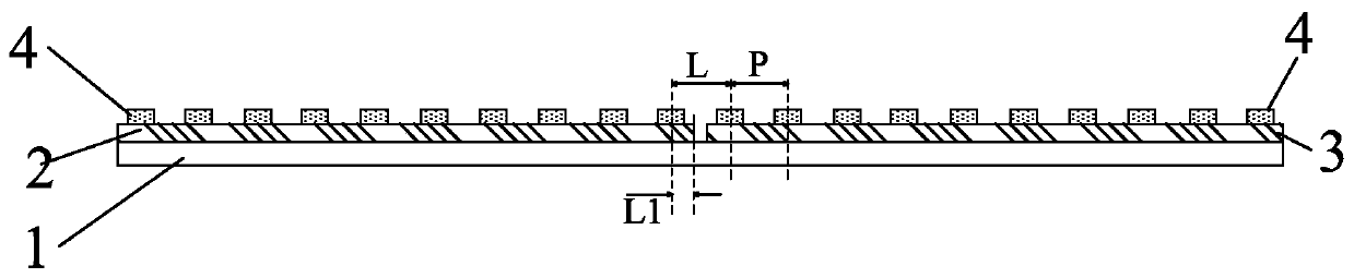 Mini-LED backlight component and manufacturing method thereof