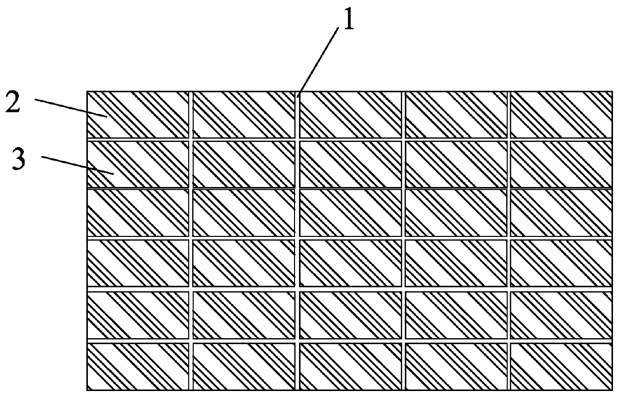 Mini-LED backlight component and manufacturing method thereof