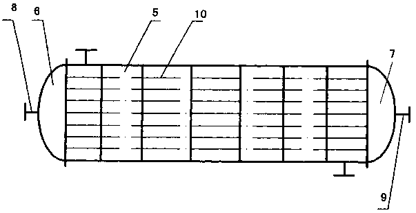 A two-phase flow shell-and-tube heat exchanger and its stabilizing device