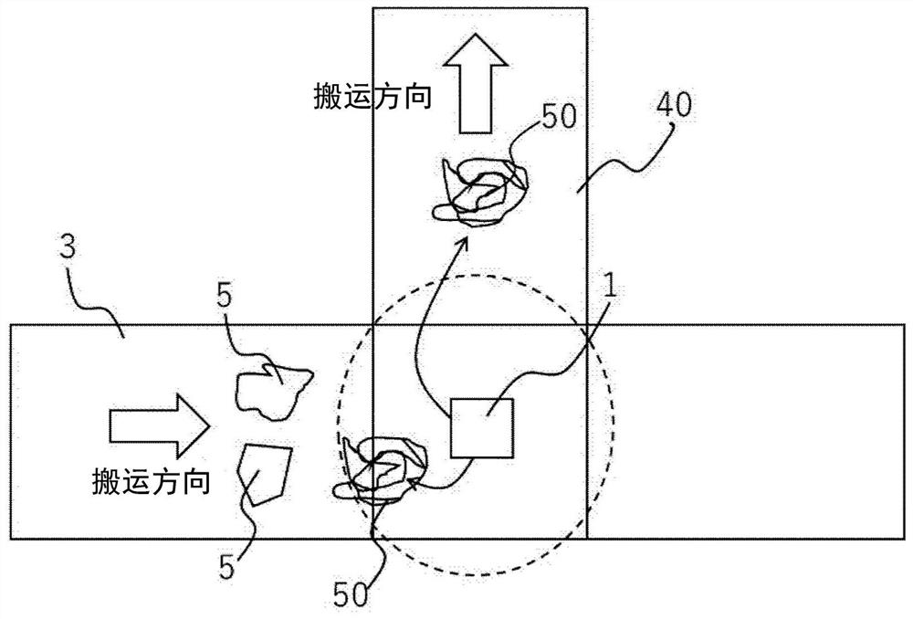 Processing method and processing device for electronic/electrical device component scrap