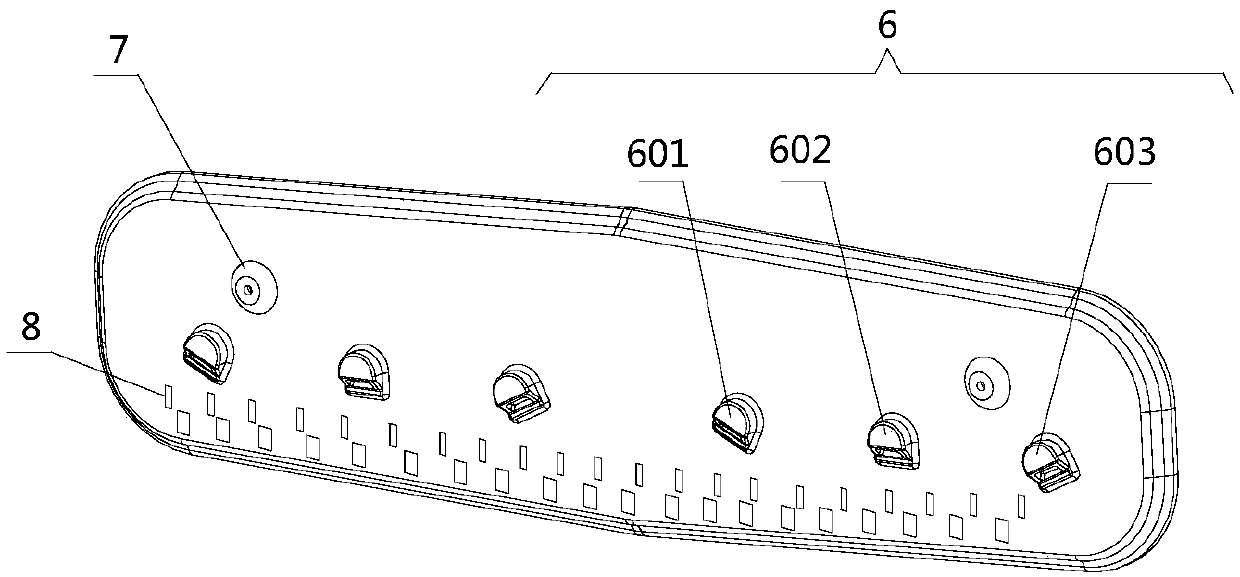 Spraying structure of sink dishwasher