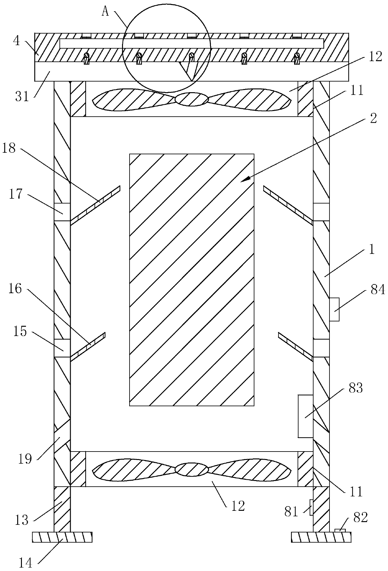 High-voltage direct-current charging pile