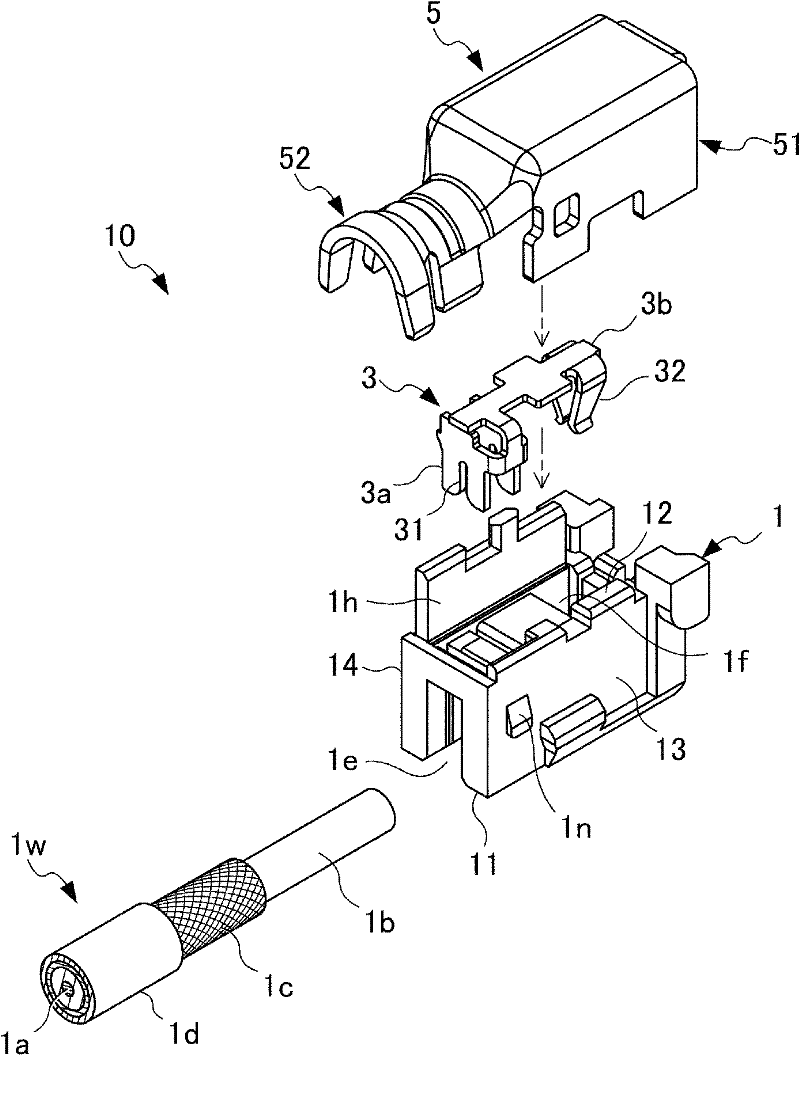 Coaxial connector and connector for substrate