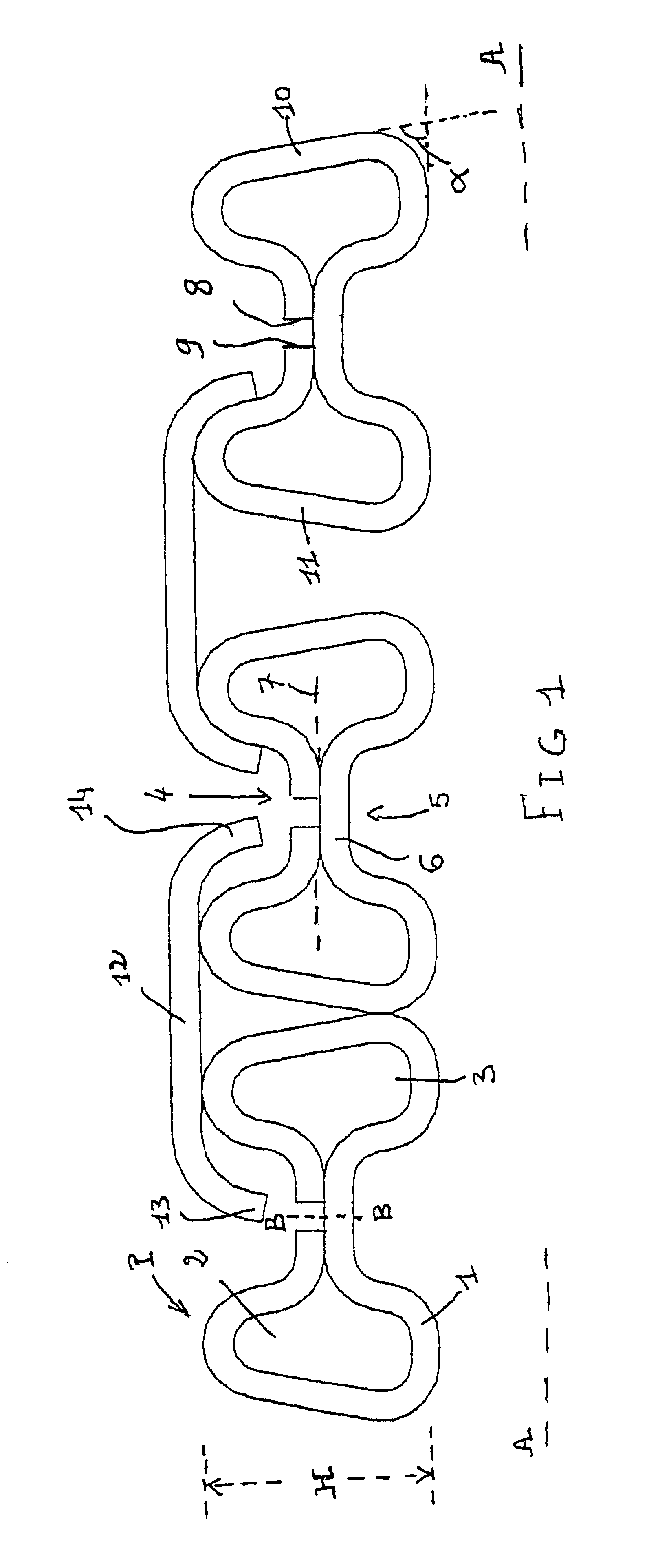 Flexible tubular pipe