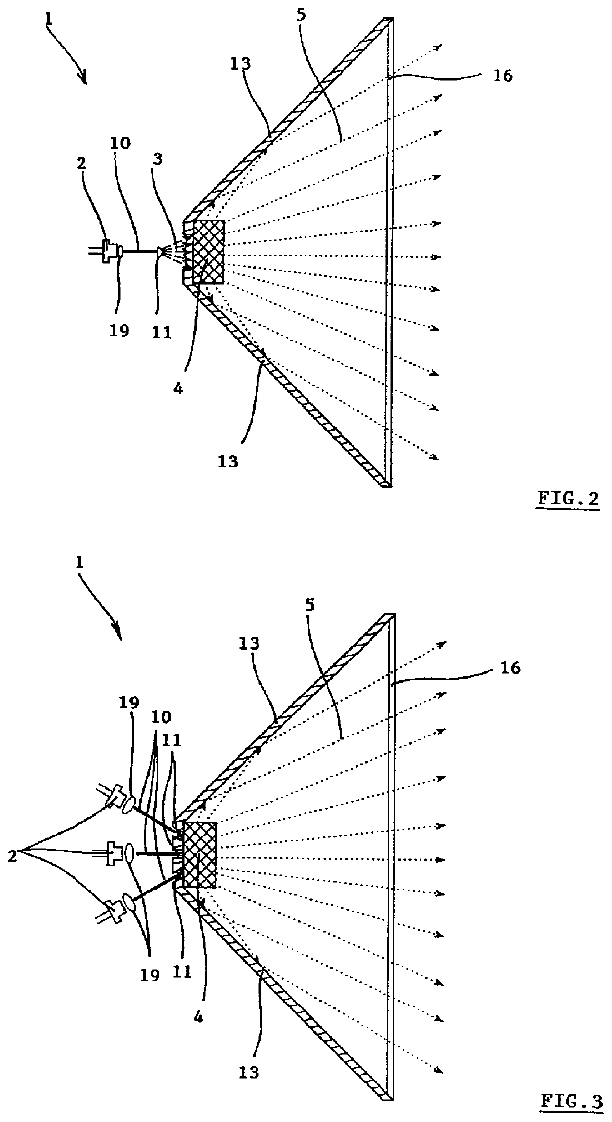 Light source having solid-state laser irradiating single-crystal phosphor with specific composition