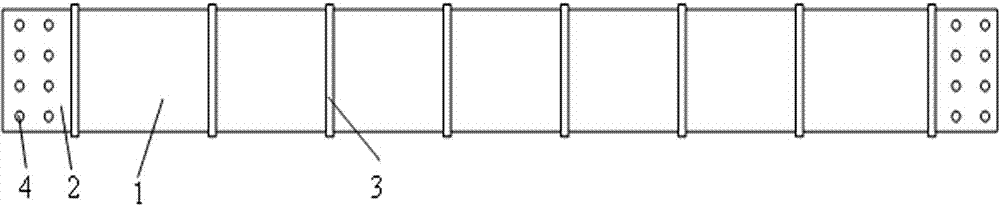 Waveform mild steel energy dissipation support