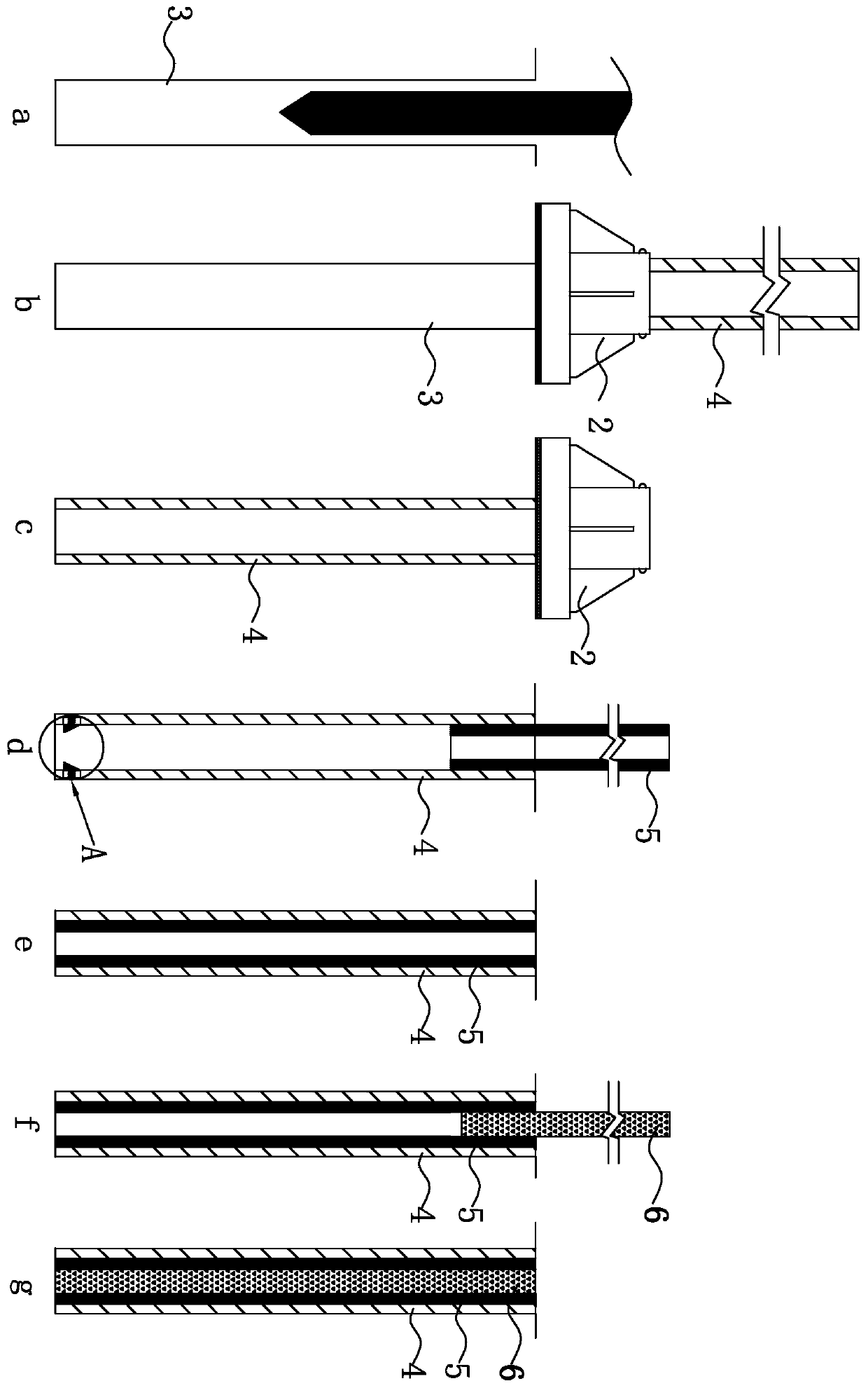 A kind of prefabricated pile construction method