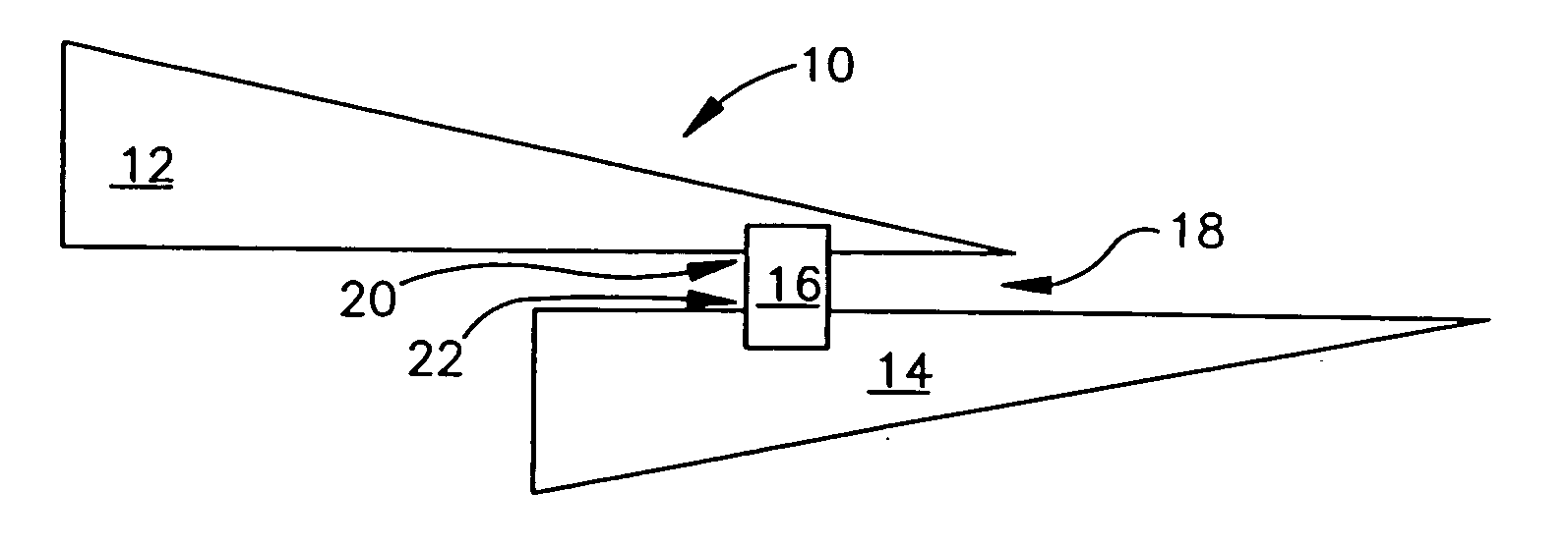 RFID tag using a surface insensitive antenna structure