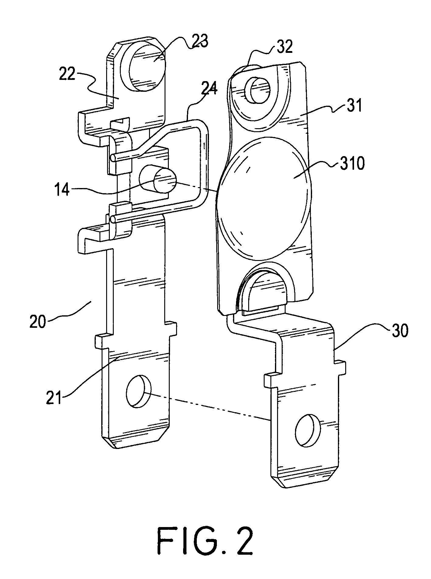 Overload protection switch