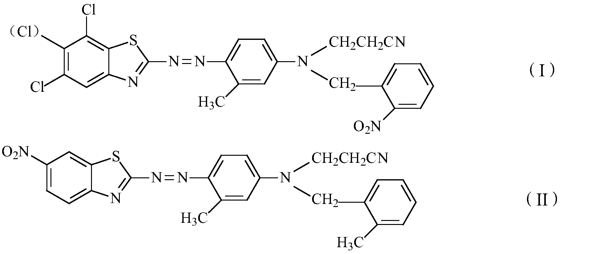 Red dye composition and preparation method thereof