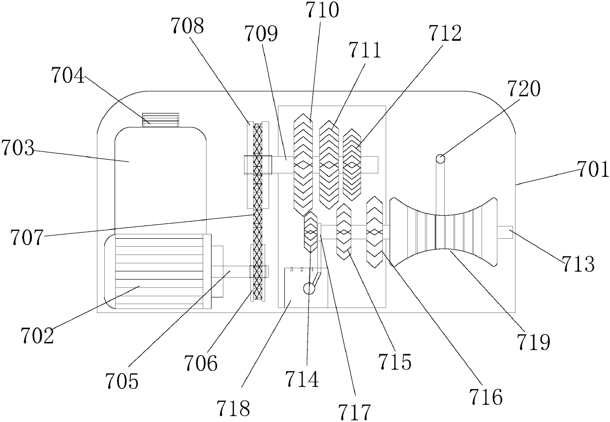 Automatic electric pole erecting device