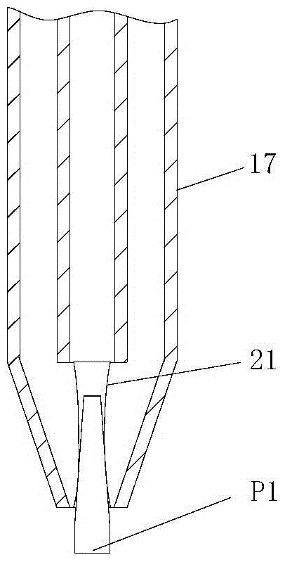 Micro welding pin inner hole grinding device