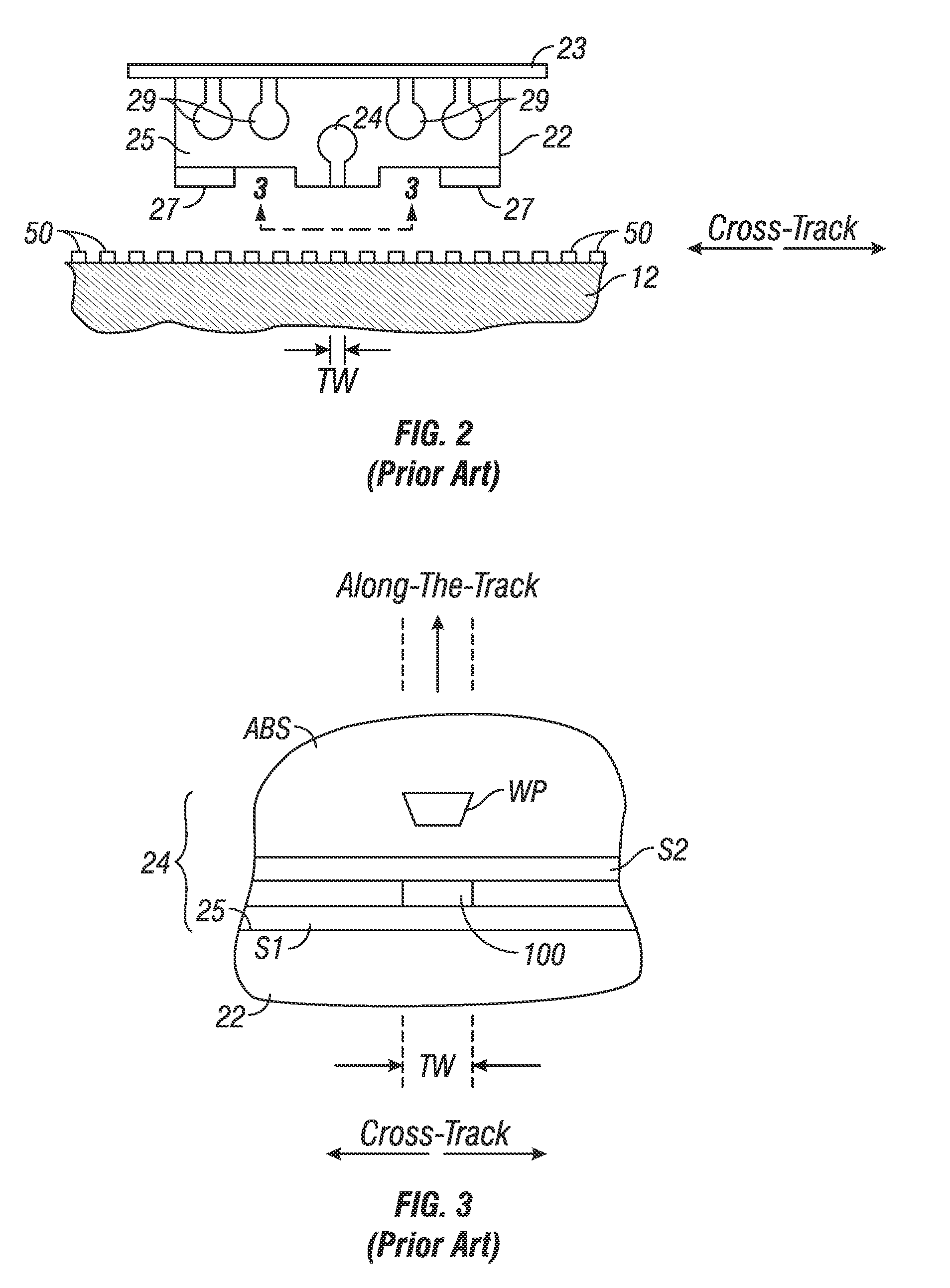 Current-perpendicular-to-the-plane (CPP) magnetoresistive (MR) sensor with magnetic damping material at the sensor edges