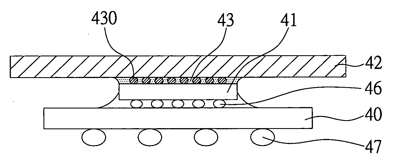 Heat dissipating semiconductor package