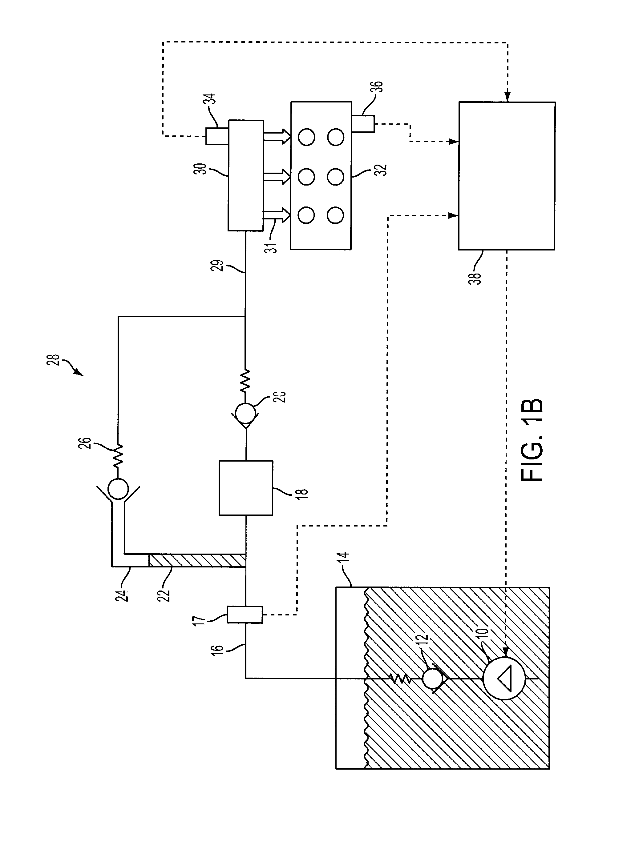 Direct Injection Fuel System with Reservoir