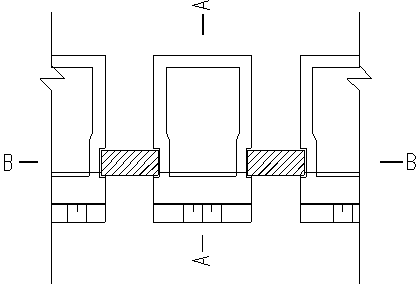 Ecological bank protection structure combining boxes and insertion plates