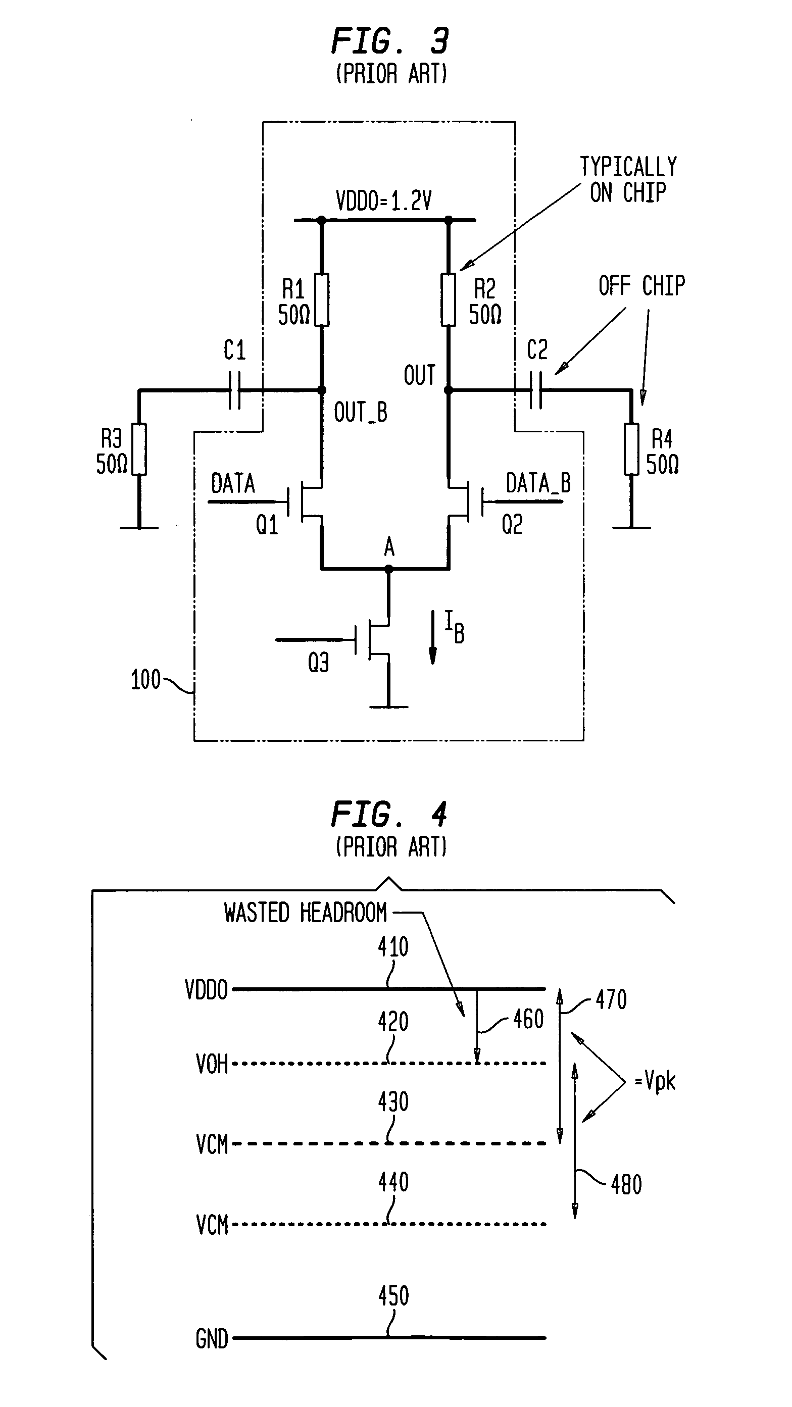 Common-mode shifting circuit for CML buffers