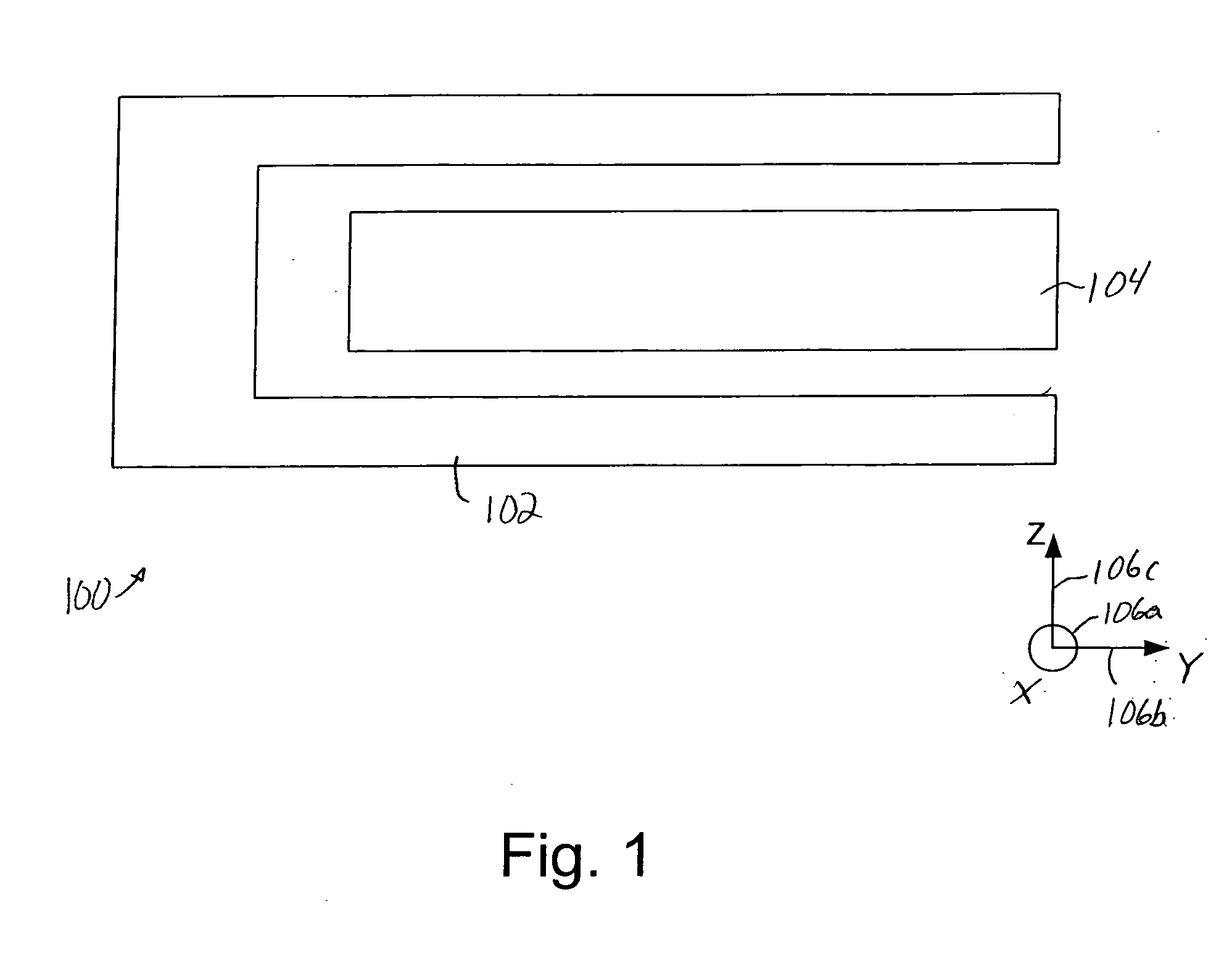 Split coil linear motor for z force