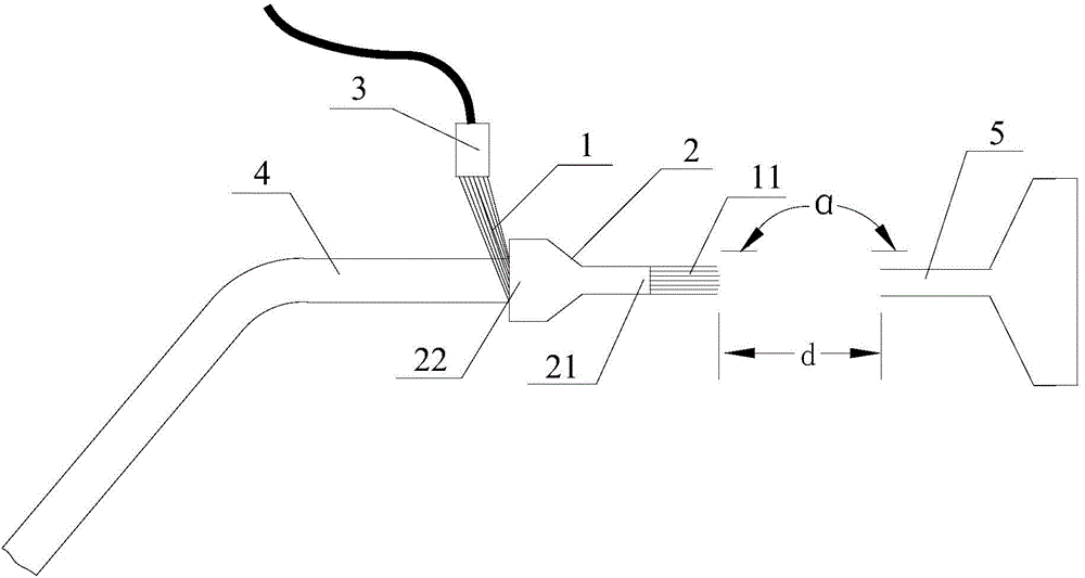 Carbon fiber electric atomizing ionization device and method for realizing electric atomizing ionization by using device