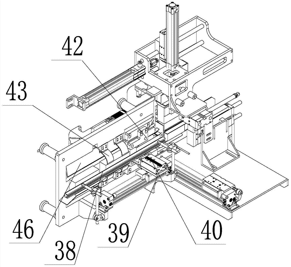 Tea bag automatic box making device