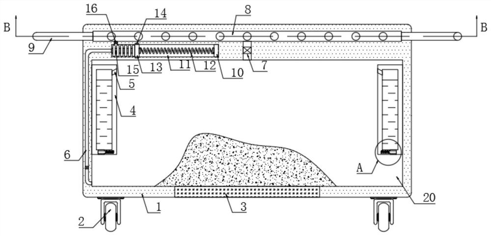 Novel fire extinguishing device and preparation method thereof