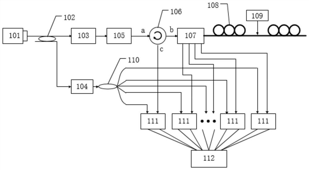 High signal-to-noise ratio acoustic sensor based on multimode optical fiber