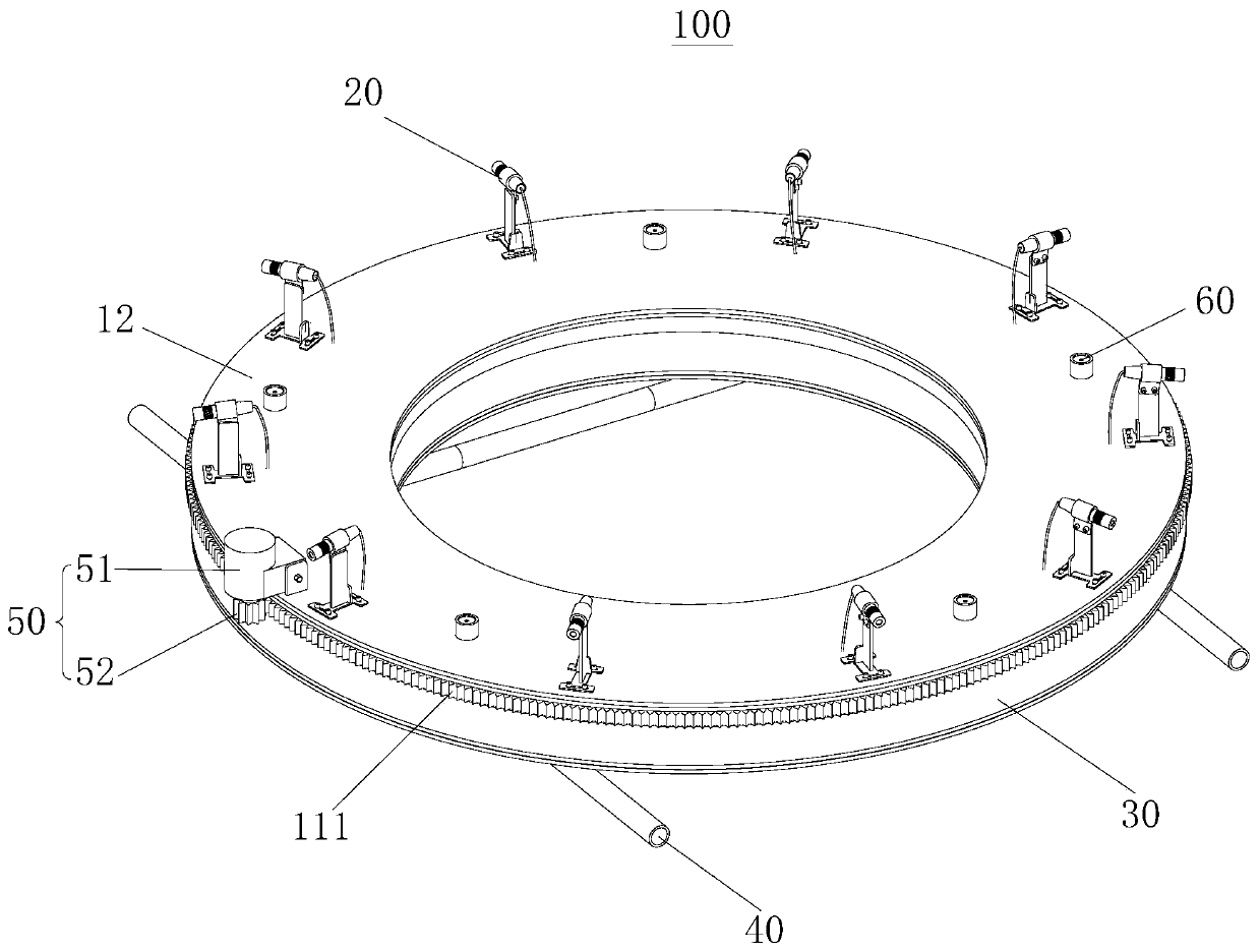 Masonry indexing device and construction method for partition wall of CDQ coke oven inclined air duct