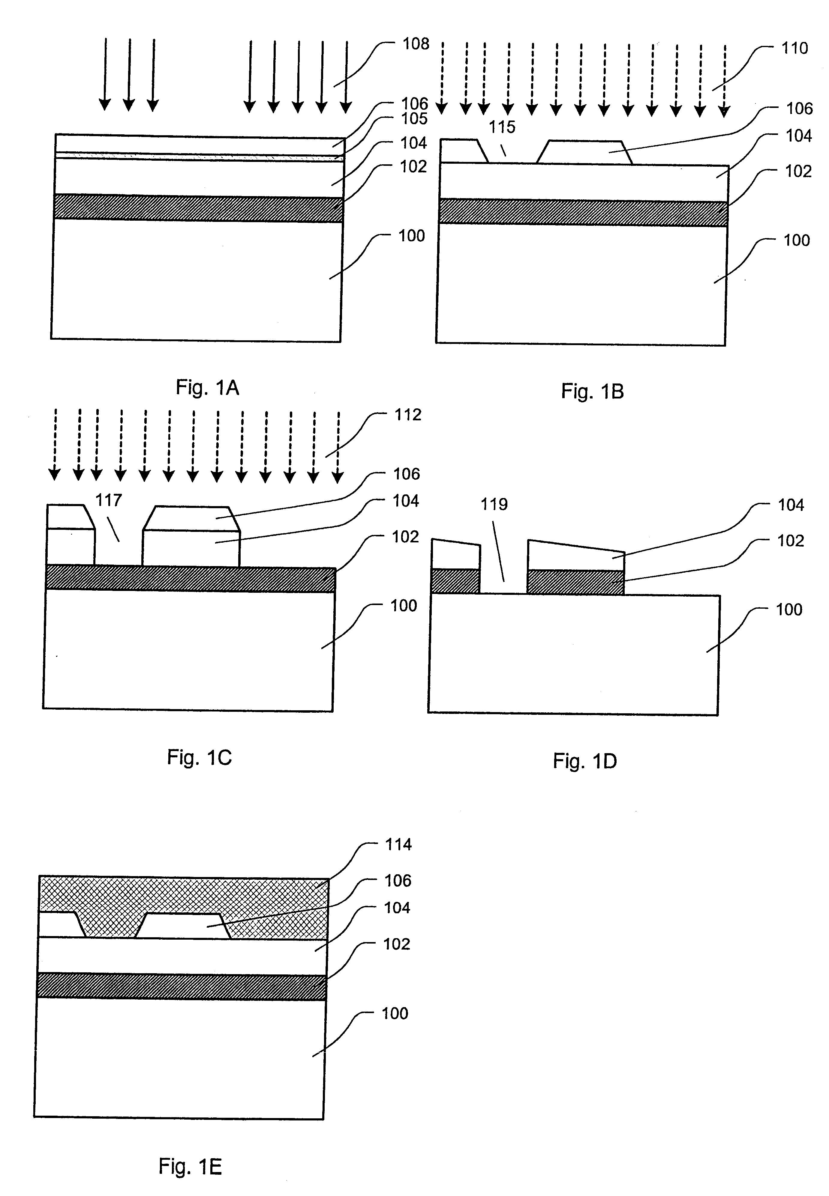 Reticle and direct lithography writing strategy