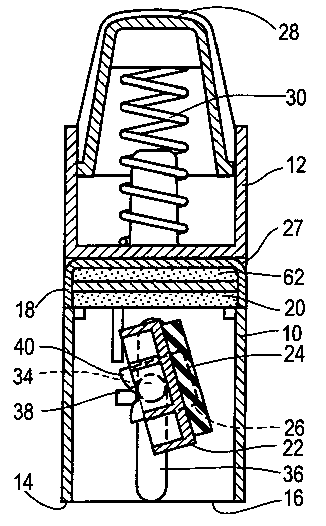 Ink pad holder for self-inking stamp