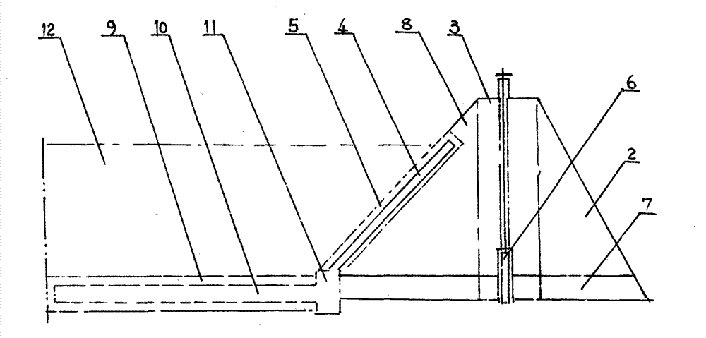 Method for water control and farmland building for environmental protection through water and soil separation and water and soil separation structure