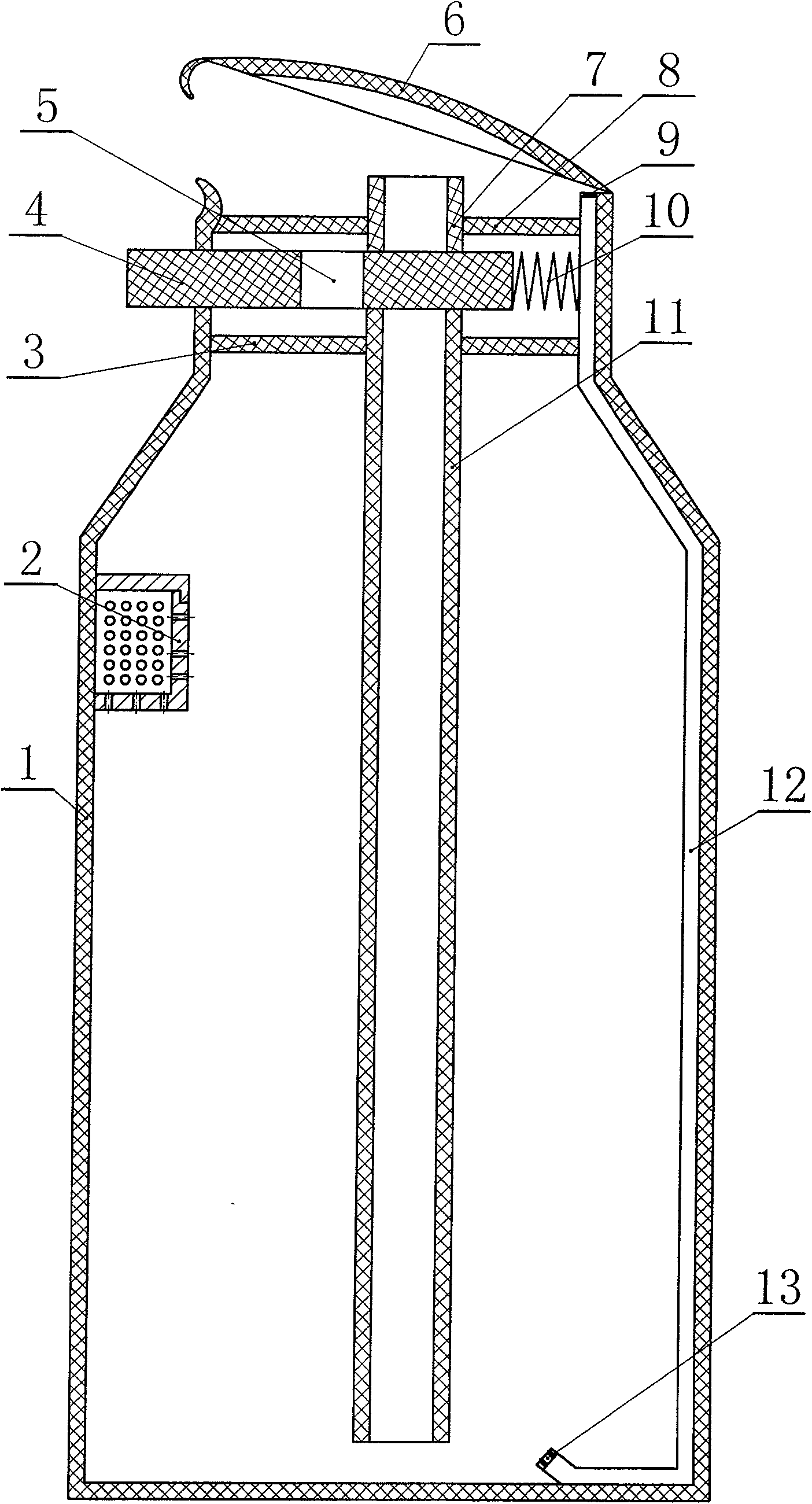 Automatic oxygenation type drinking cup