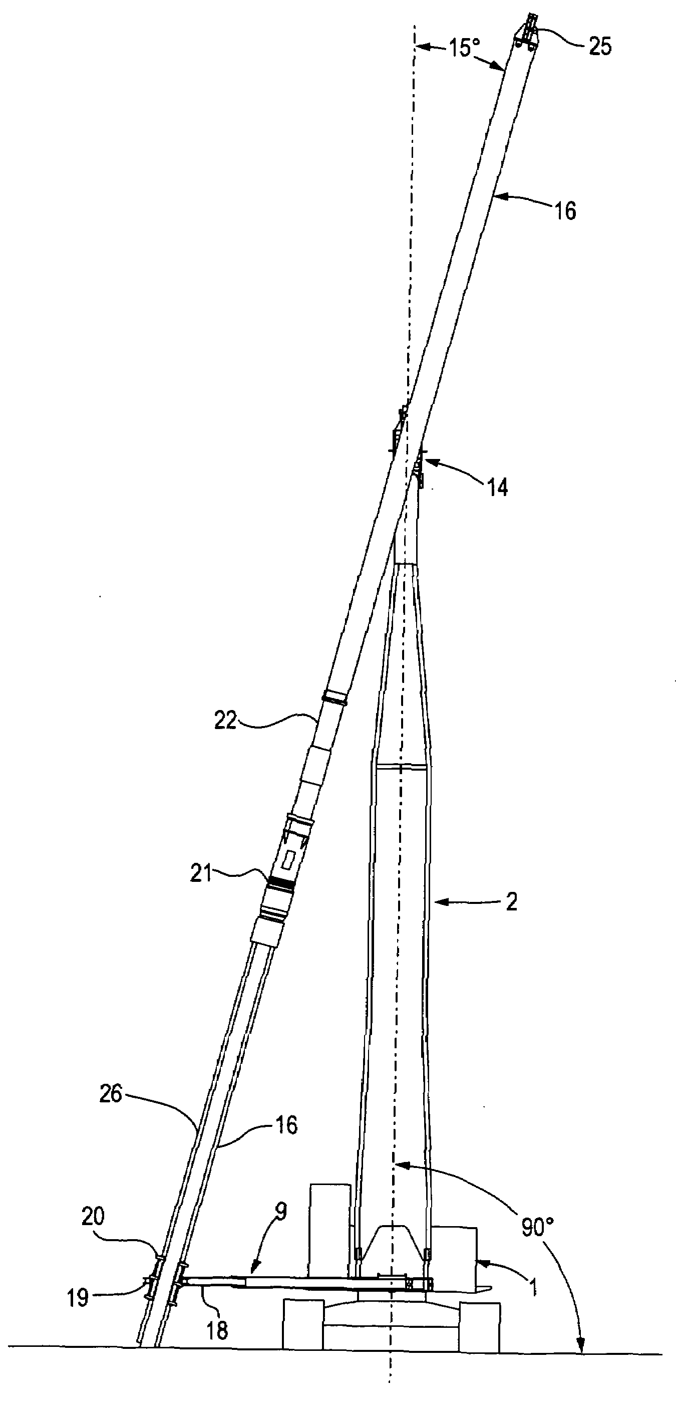 Automatic spotter with electronic control system for pile driving and continuous flight auger drilling leads