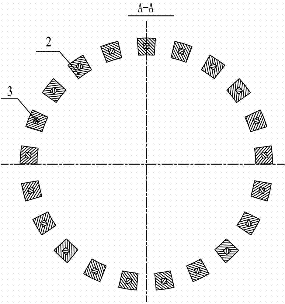 Modulation ring rotor based on magnetic shielding principle