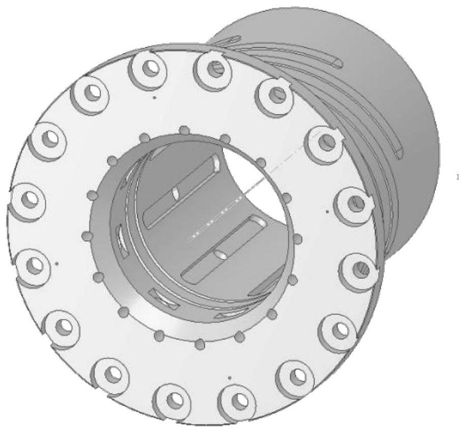 NURBS isogeometric solving method for internal feedback dynamic and static pressure sliding bearing oil film pressure field