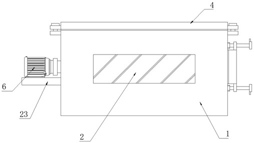 Silk fabric drying device