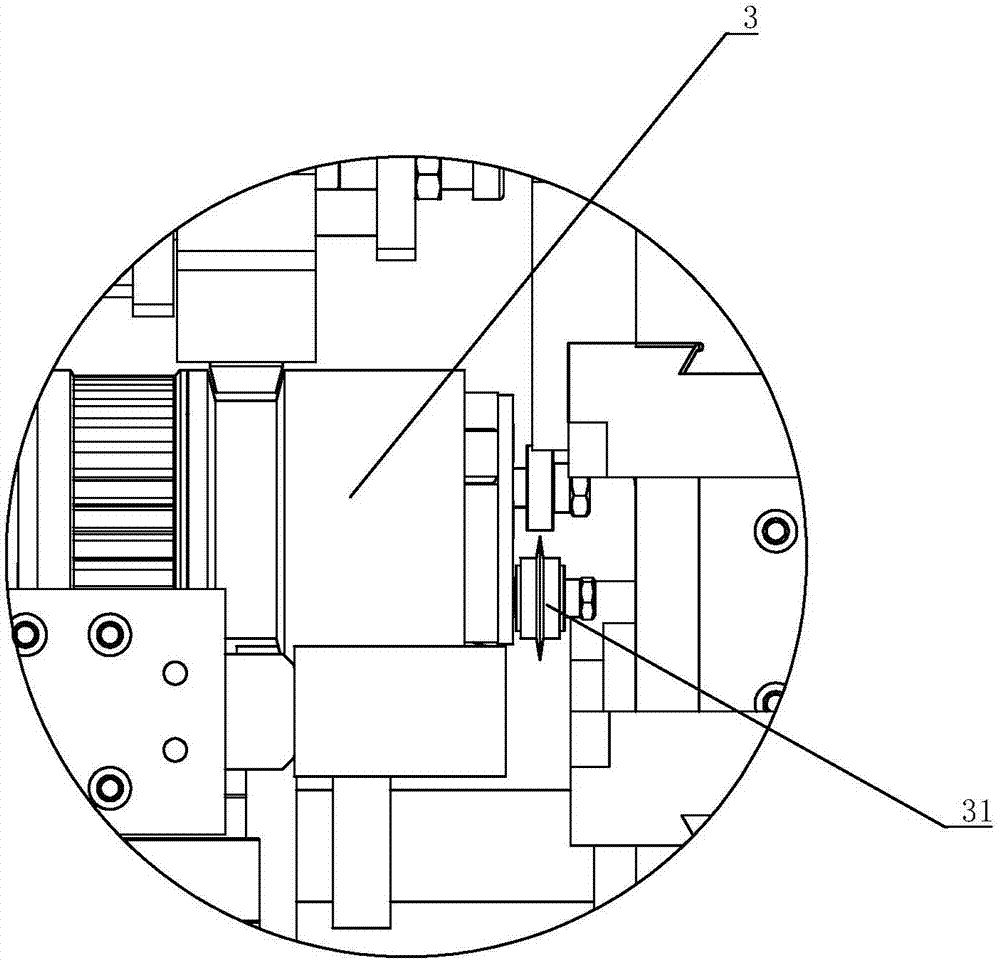 Pipe-shaped workpiece rough shape cutting device