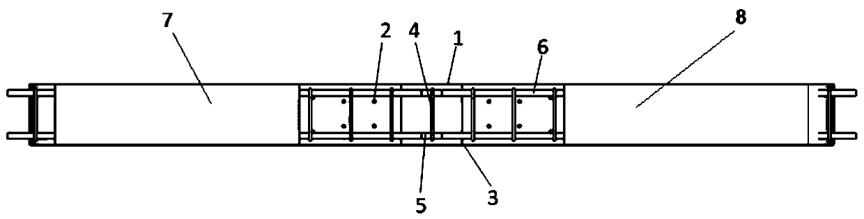 Cast-in-place wet joint structure and bridge