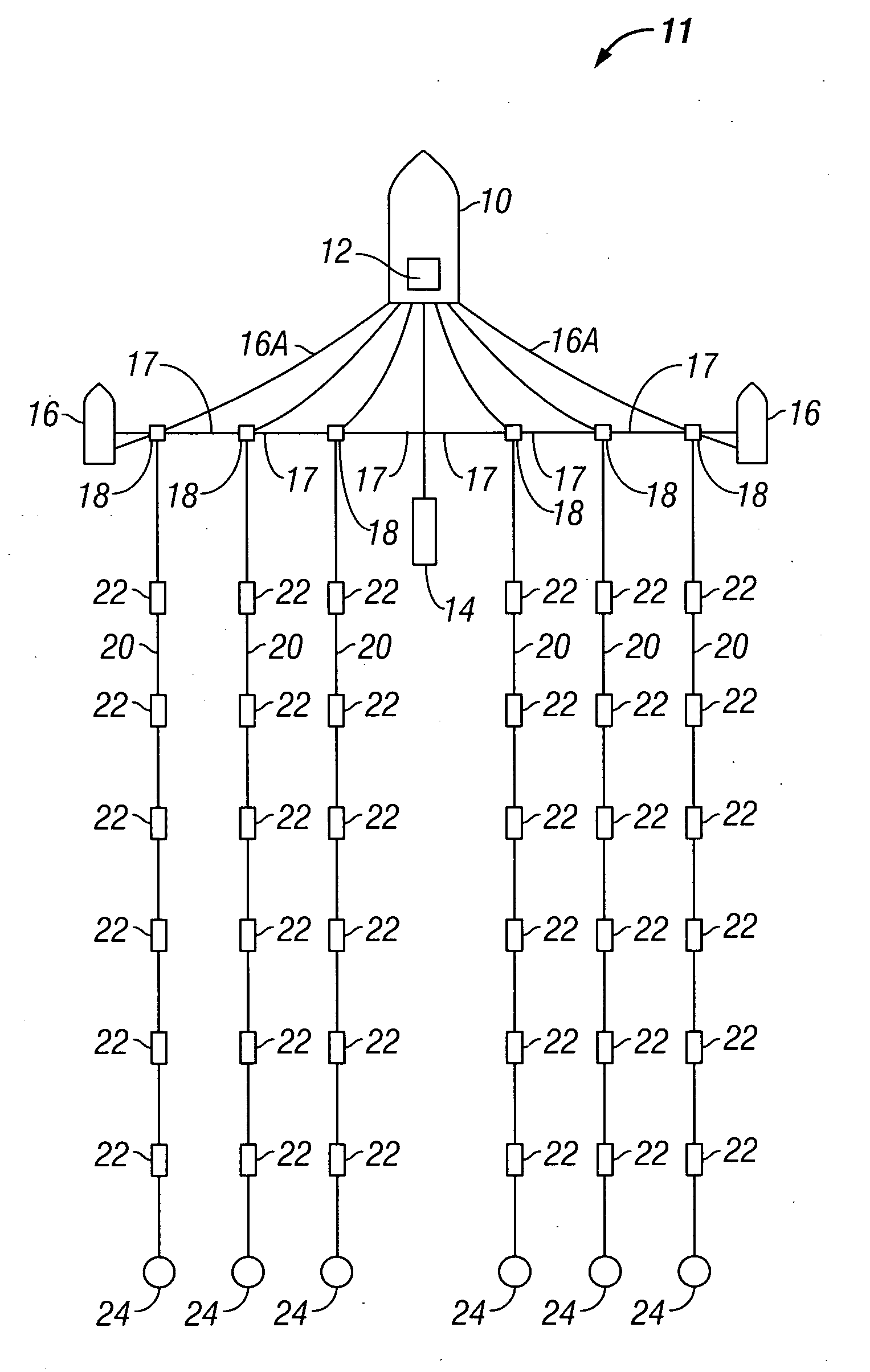 Marine passive seismic method for direct hydrocarbon detection