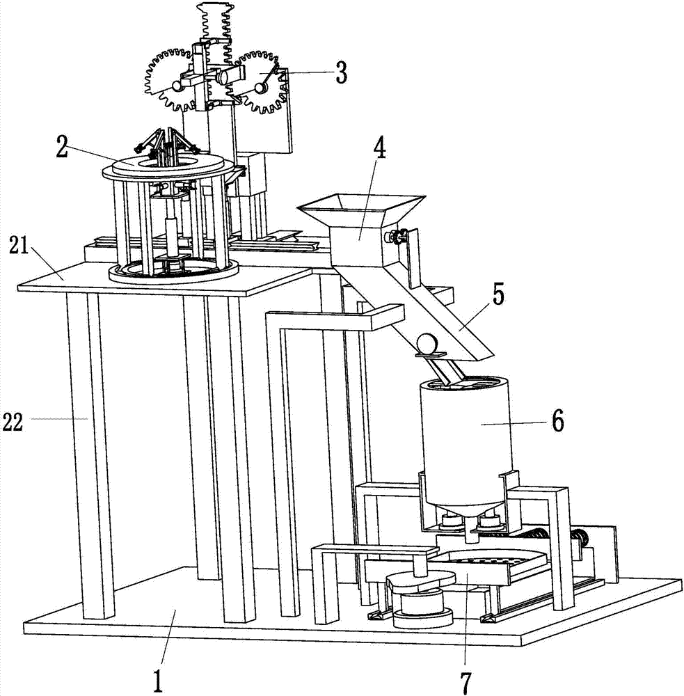 Integration production line for manufacturing of refractory material graphite gaskets for ferrous metallurgy