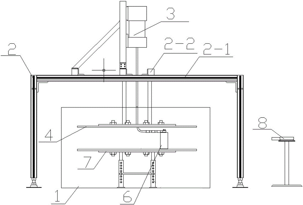 Experiment apparatus for rotary aerofoil device