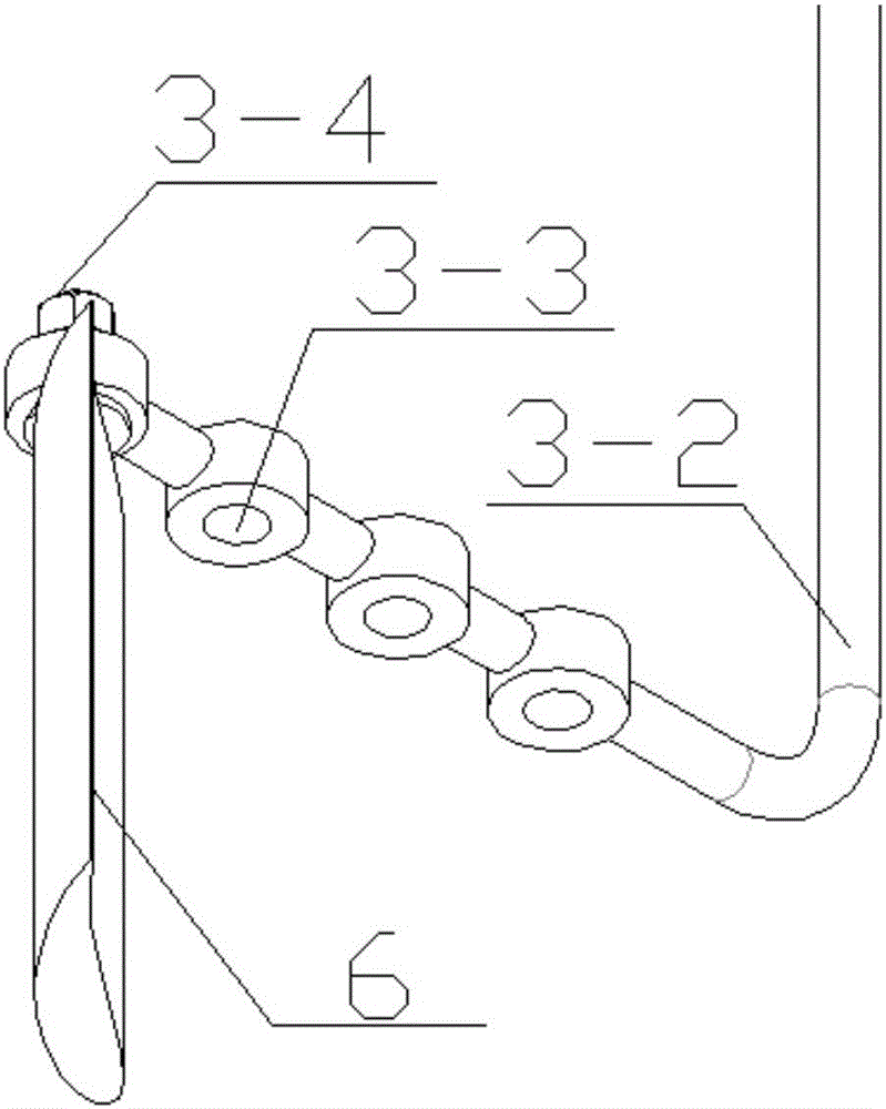 Experiment apparatus for rotary aerofoil device