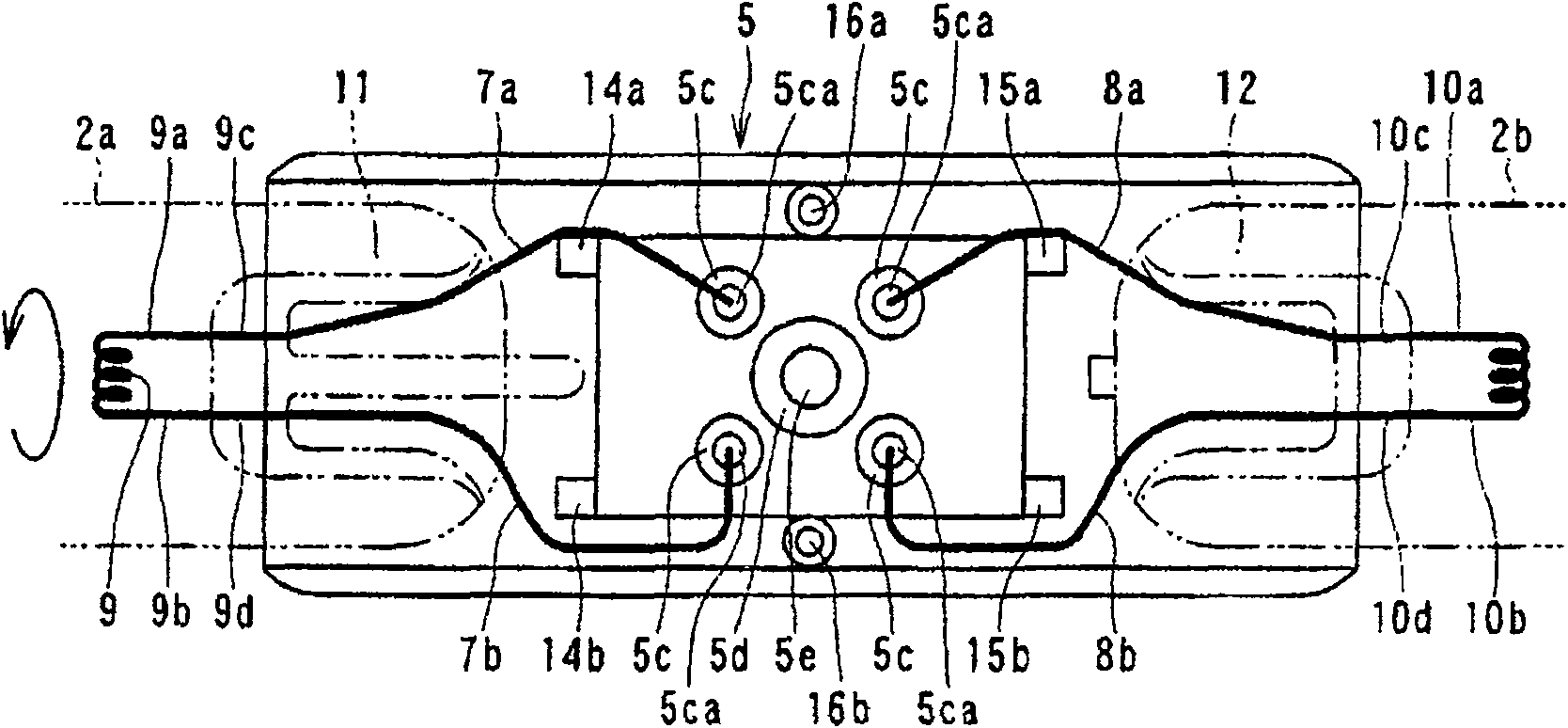 Circular fluorescent lamp and lighting apparatus