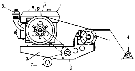 Wheel-type device for bridge floor press-anchoring of stay cable