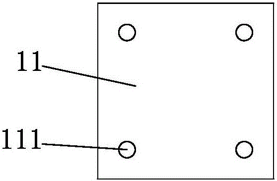 A fish-belly beam component of an internal support system for foundation pit support