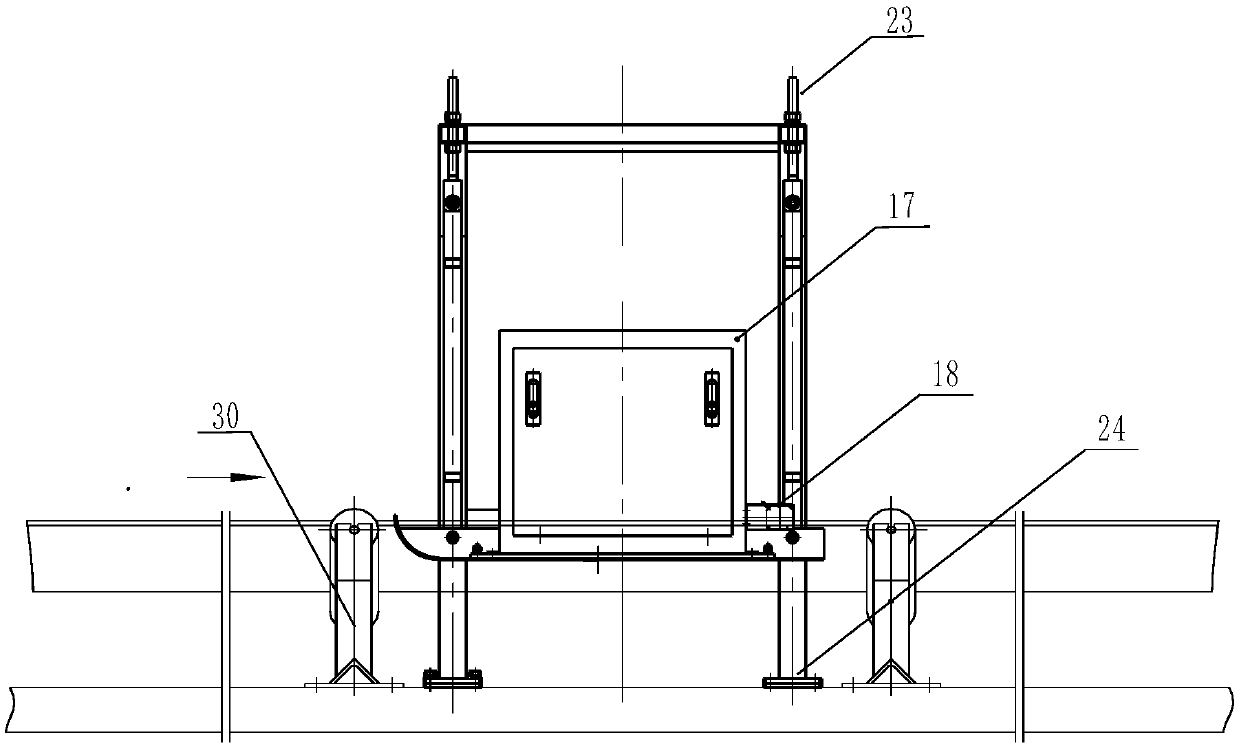 Online detection device for potassium salt component