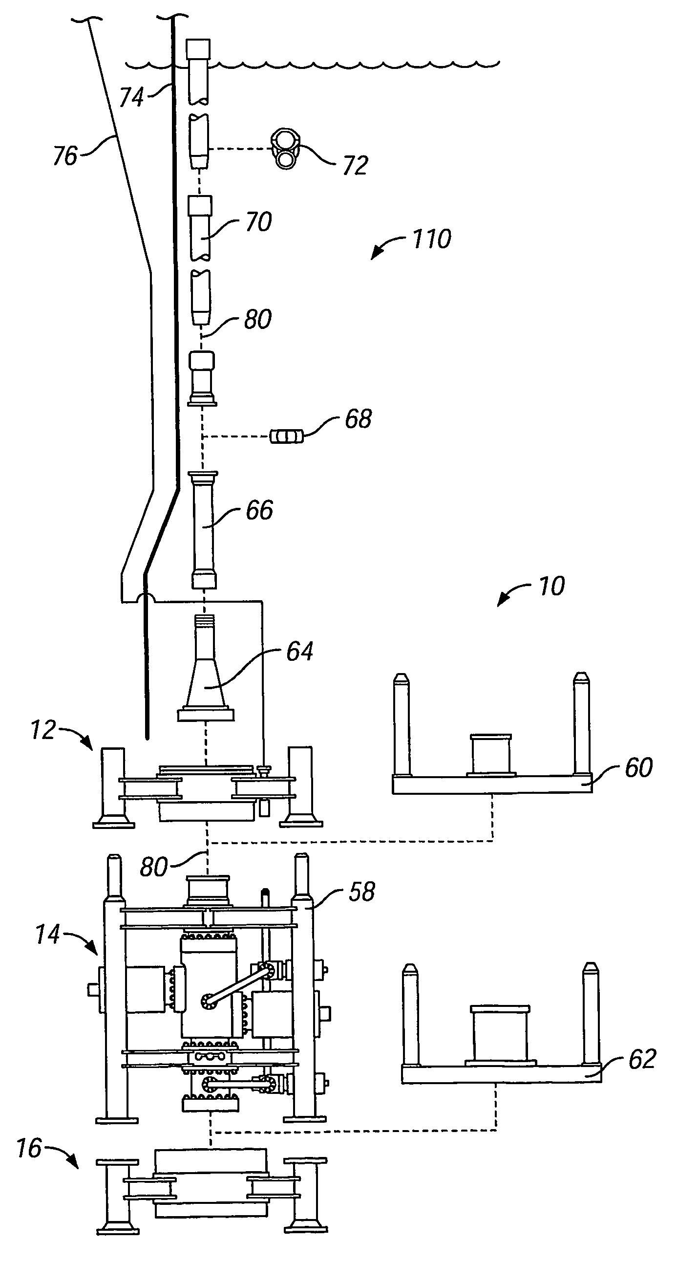 Lightweight and compact subsea intervention package and method