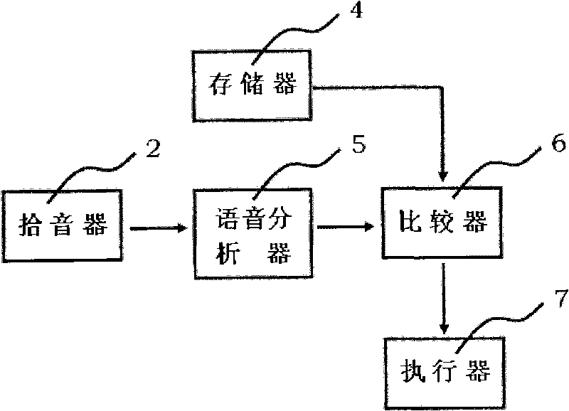 Voice controlled switch